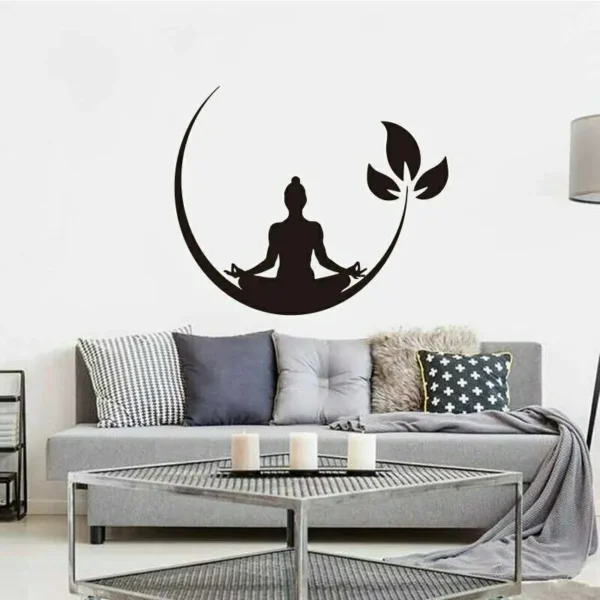 Wall Sticker - Art Deco Buddha Moon - Image 2