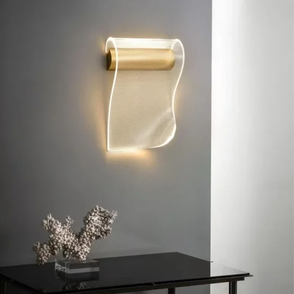 Luxury Luminaire Lamp - Wall Lamp Acrylic Heavenly Book