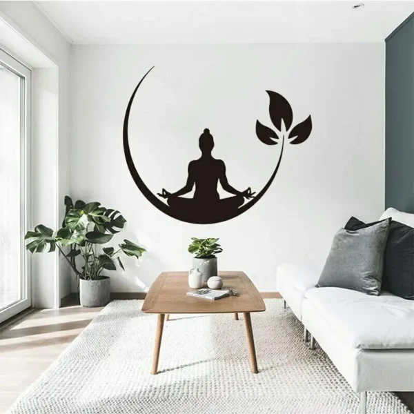 Wall Sticker - Art Deco Buddha Moon - Image 4