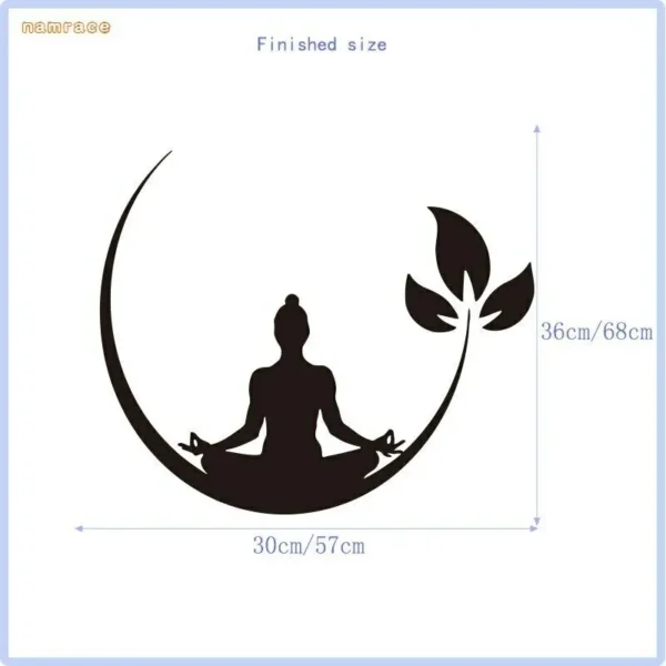 Wall Sticker - Art Deco Buddha Moon - Image 6