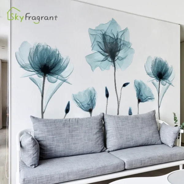 Nordic Lotus Wall Sticker - Image 6