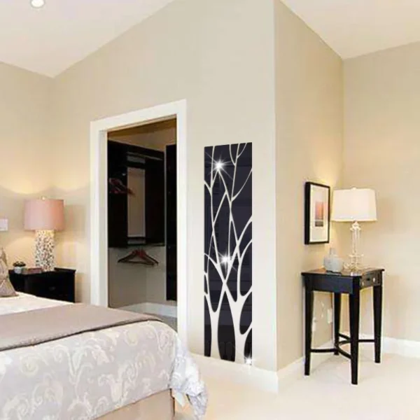 3D Mirror Wall Sticker Tree - Image 4