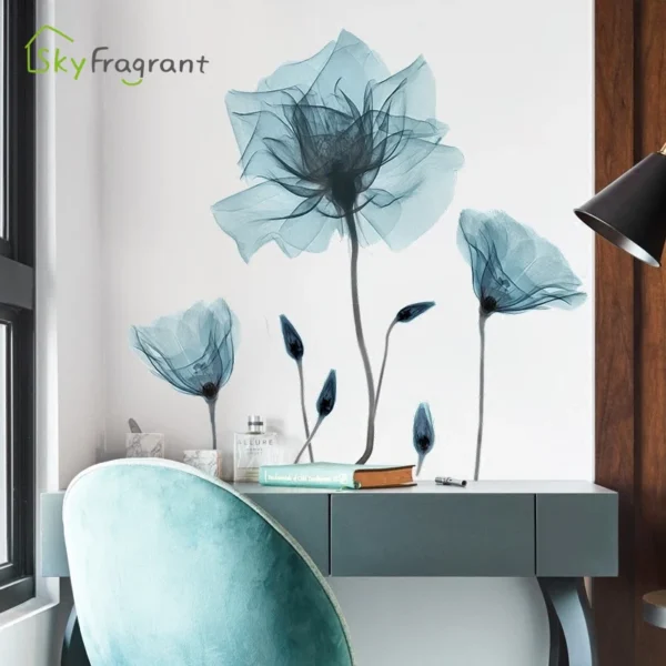 Nordic Lotus Wall Sticker - Image 2