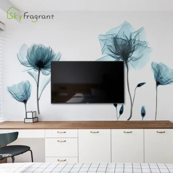 Nordic Lotus Wall Sticker - Image 3