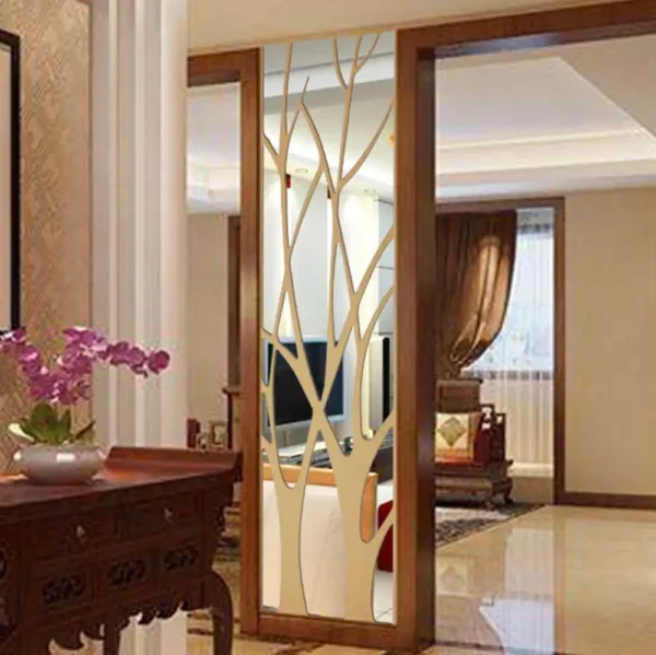 3D Mirror Wall Sticker Tree - Image 3