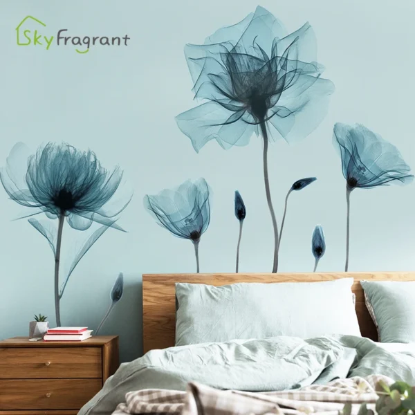 Nordic Lotus Wall Sticker