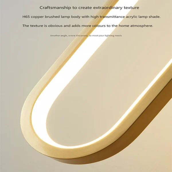 Modern Minimalist LED Pendant Light - Image 6