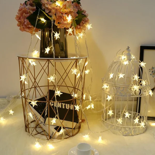 LED String Lights Outdoor Star Chain - Image 6