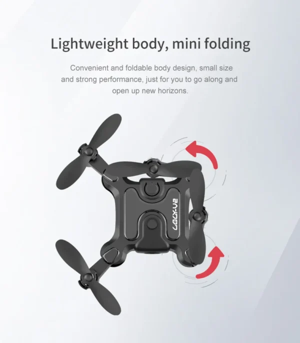 Lenovo V2 Mini Pocket Elf Drone With Camera 4k - Image 6