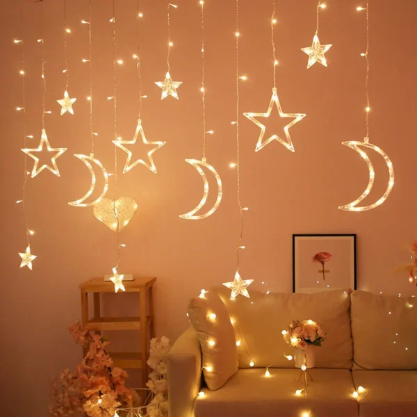 Christmas Decoration Festoon Curtain - Image 4