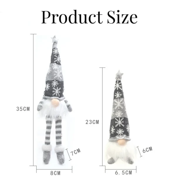 Christmas Gnome Faceless Doll - Image 6