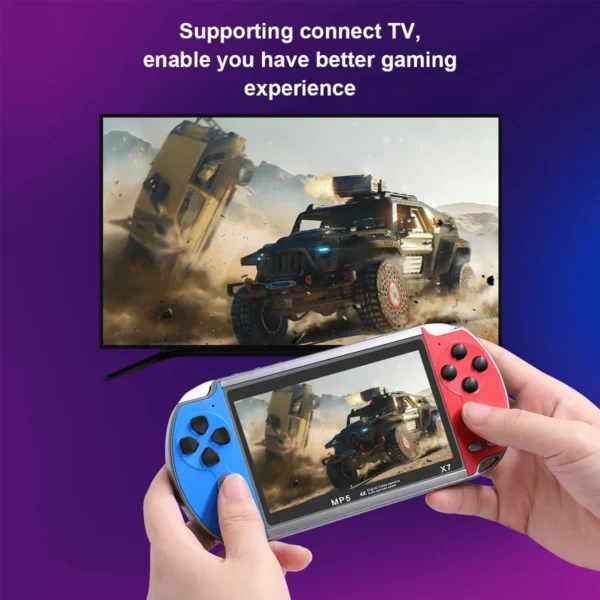 GAMINJA X7 4.3inch Handheld Game Console - Image 4