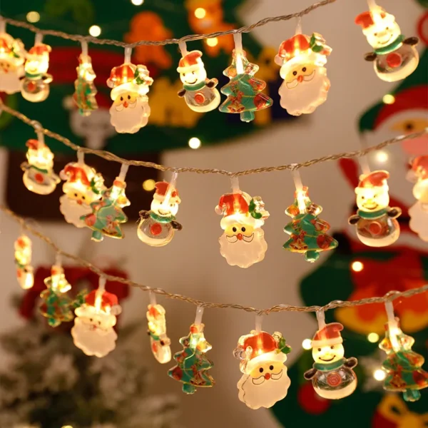 Christmas Lights Santa - Image 2