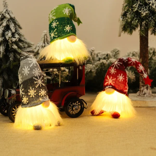 Christmas Gnome Faceless Doll - Image 2