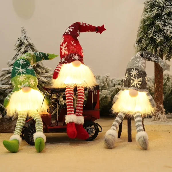 Christmas Gnome Faceless Doll - Image 3