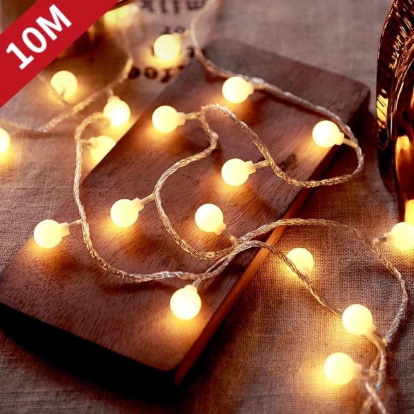 Led Globe String Lights