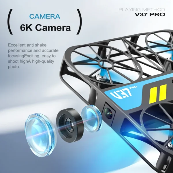 New V37 Mini Grid Drone K HD Camera - Image 4