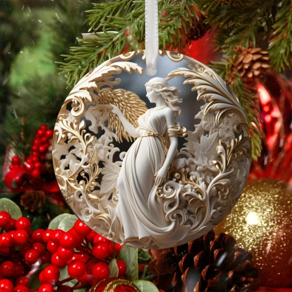 Acrylic Angel Hanging Decoration - Image 4