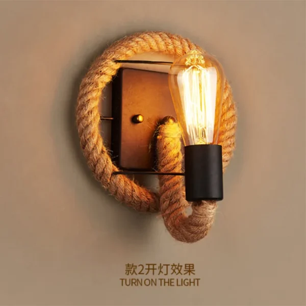 Vintage Personalized Wall Lamp - Image 2