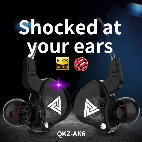 Original QKZ AK6 Earphone - Image 6