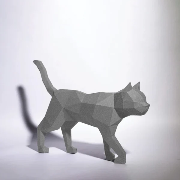 60cm Cat Paper Model 3D Paper craft - Image 3