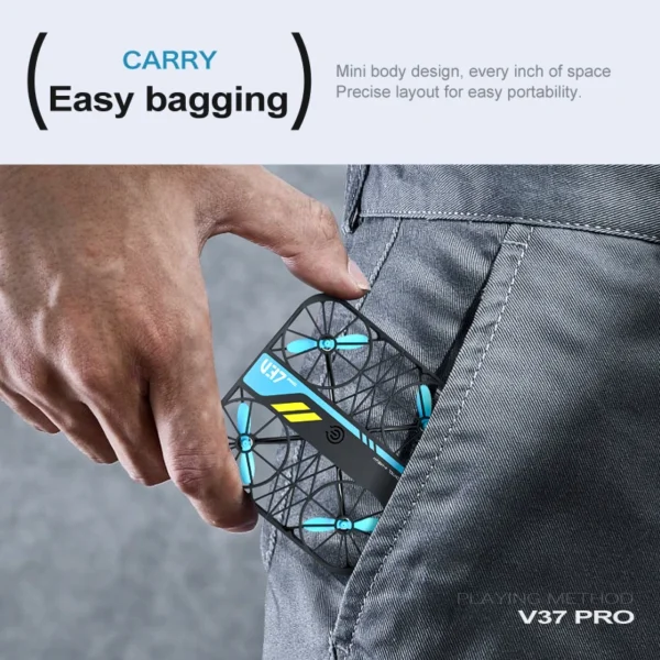 New V37 Mini Grid Drone K HD Camera - Image 6