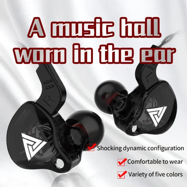 Original QKZ AK6 Earphone - Image 2