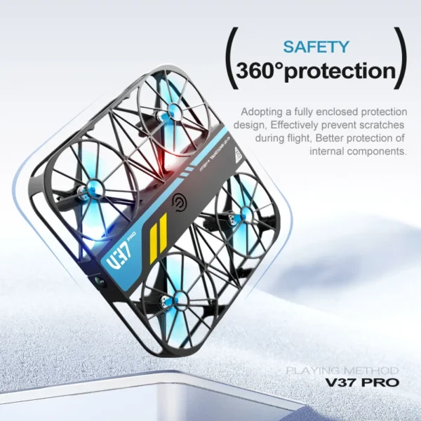 New V37 Mini Grid Drone K HD Camera - Image 3
