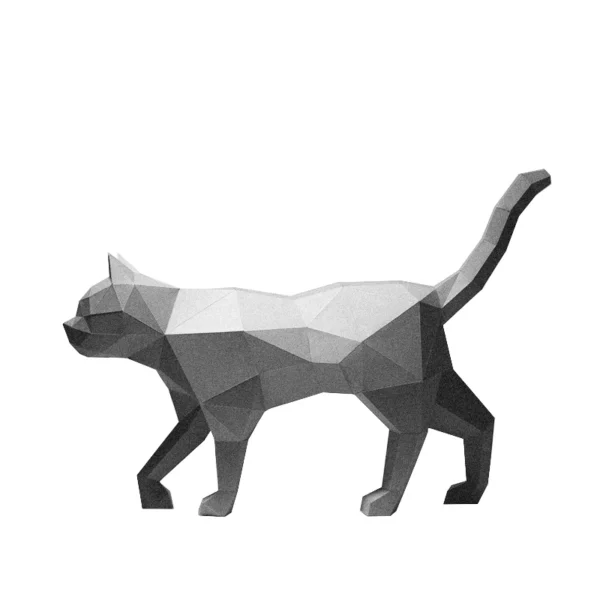 60cm Cat Paper Model 3D Paper craft - Image 5