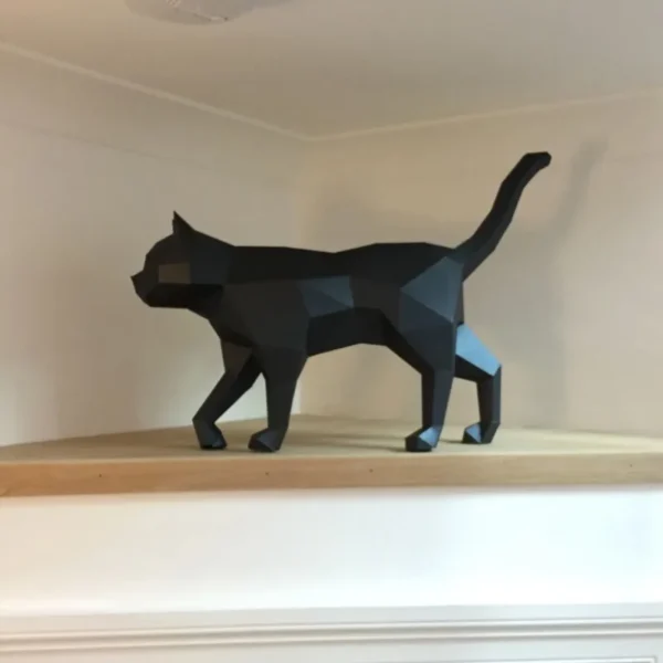 60cm Cat Paper Model 3D Paper craft
