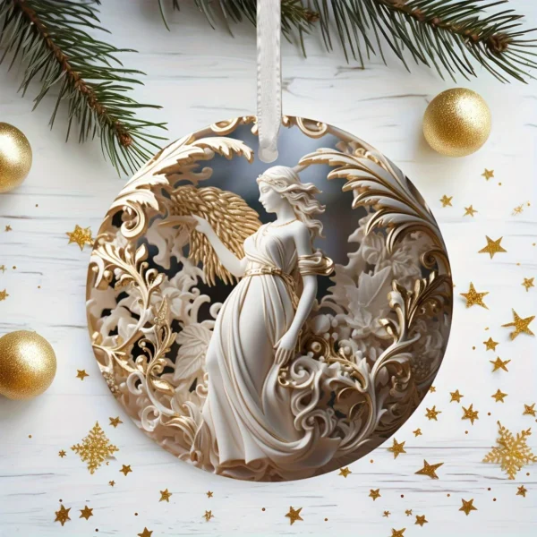 Acrylic Angel Hanging Decoration - Image 5