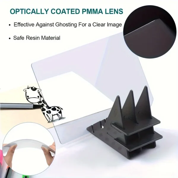 Optical Clear Drawing Board, - Image 5