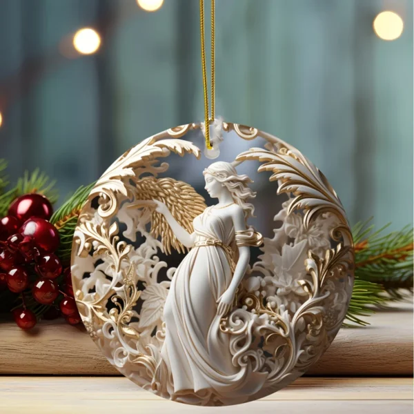 Acrylic Angel Hanging Decoration - Image 6