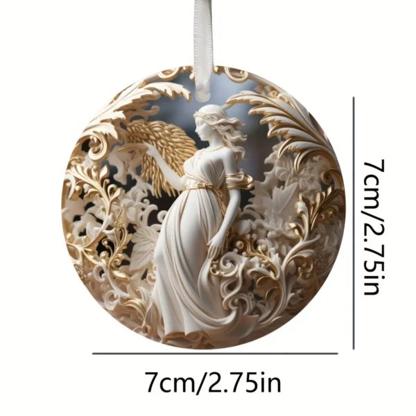 Acrylic Angel Hanging Decoration - Image 3