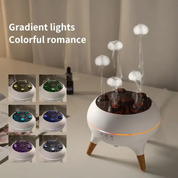 Dynamic Jellyfish Air Humidifier 250ml Essential Oil Diffuser - Image 5