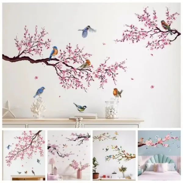 Plants Wall Stickers Green Leaves - Image 2