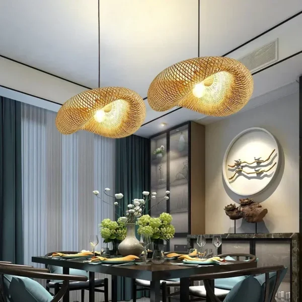 Bamboo Chandelier - Image 3