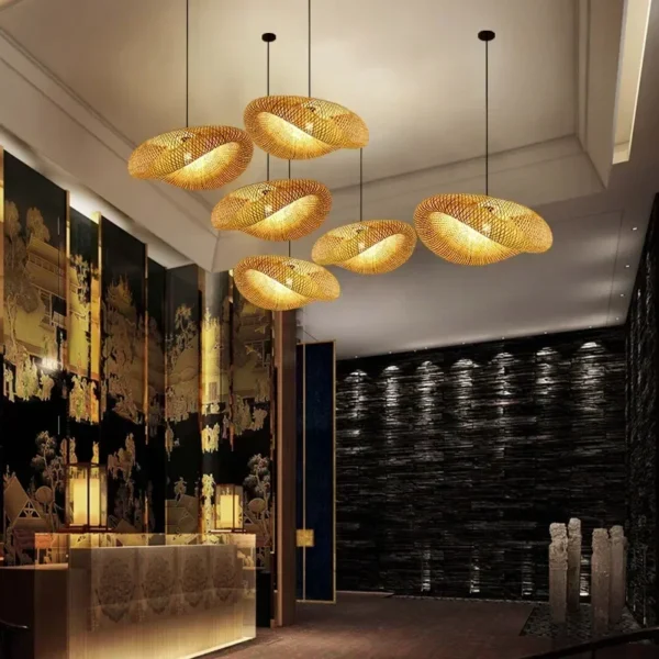 Bamboo Chandelier - Image 2