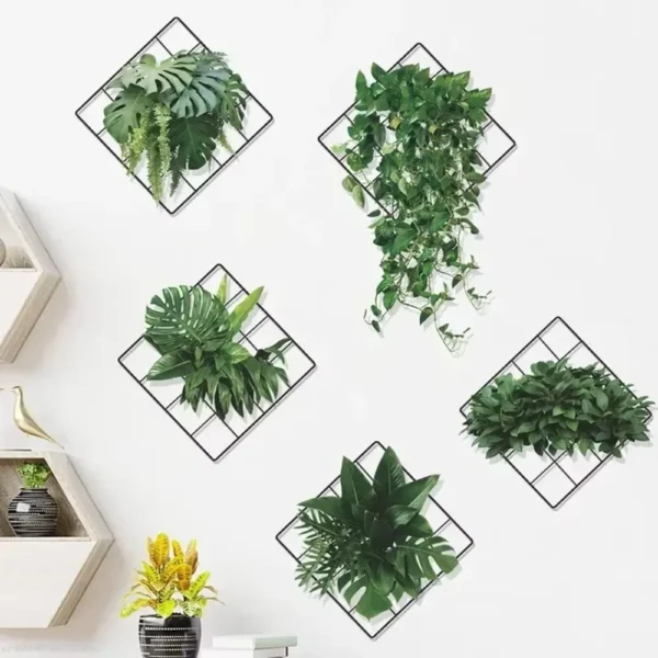Plants Wall Stickers Green Leaves - Image 3